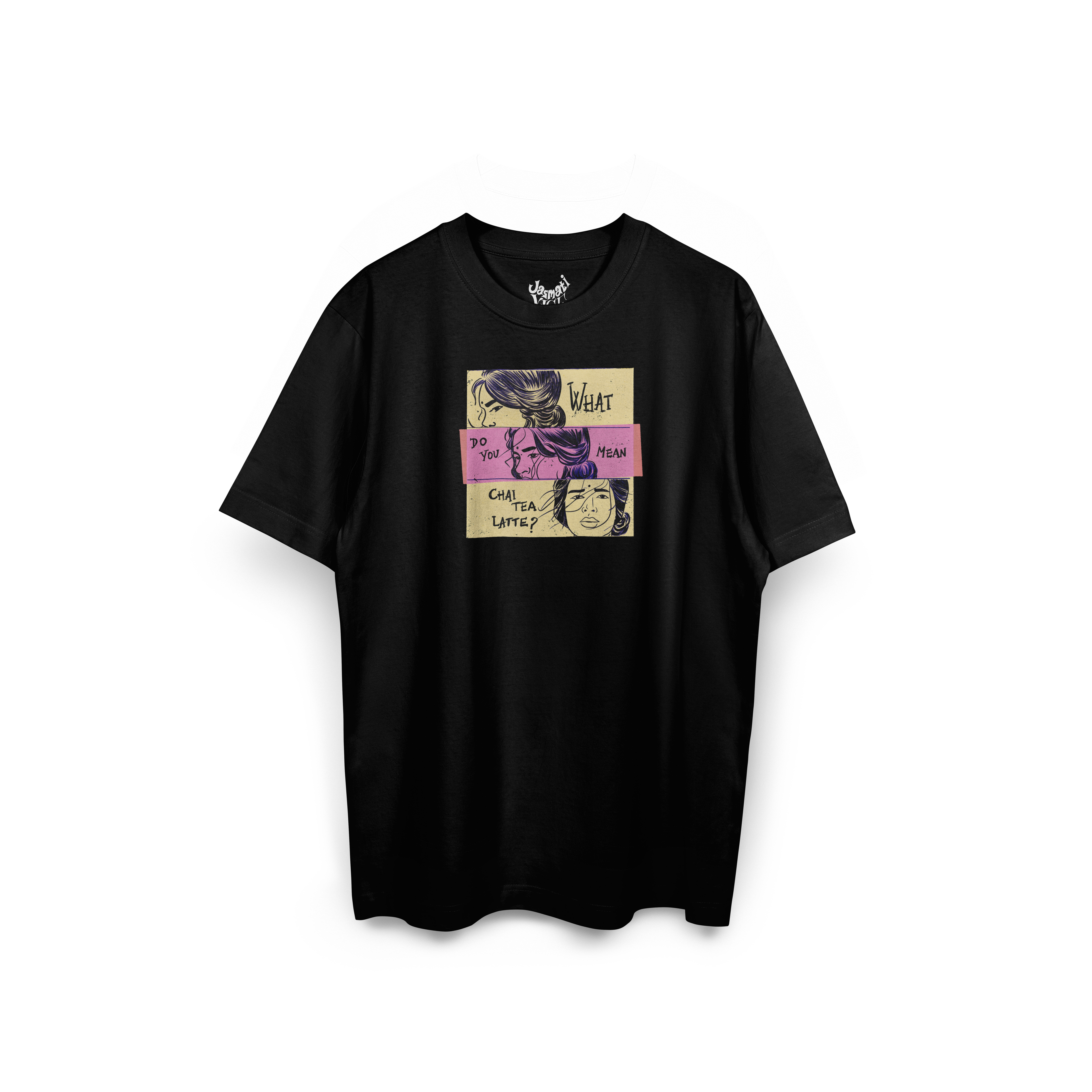 'Chai Tea Latte' - Oversized T-Shirt