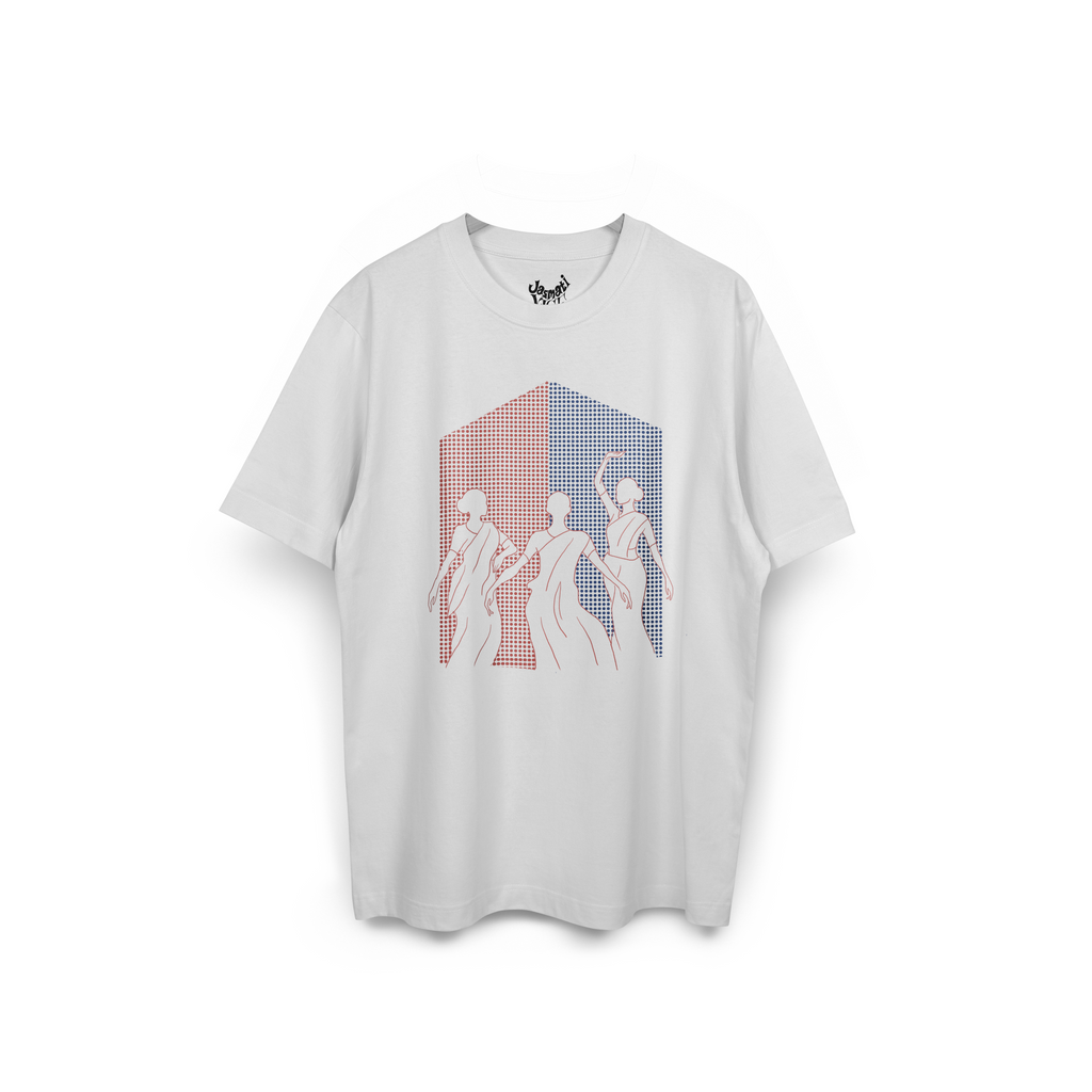 'Dancers' - Oversized T-Shirt