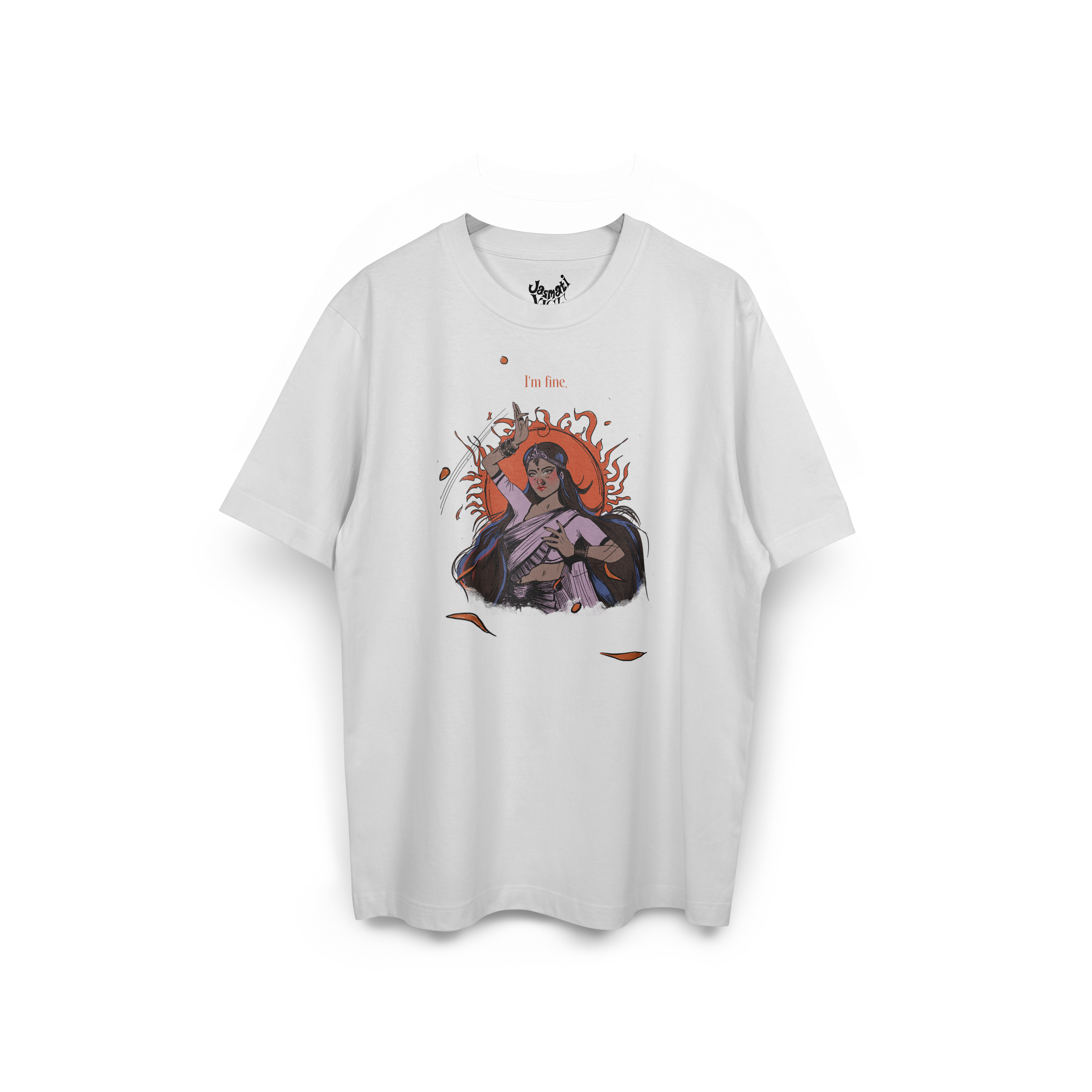 'I'm fine' - Oversized T-Shirt